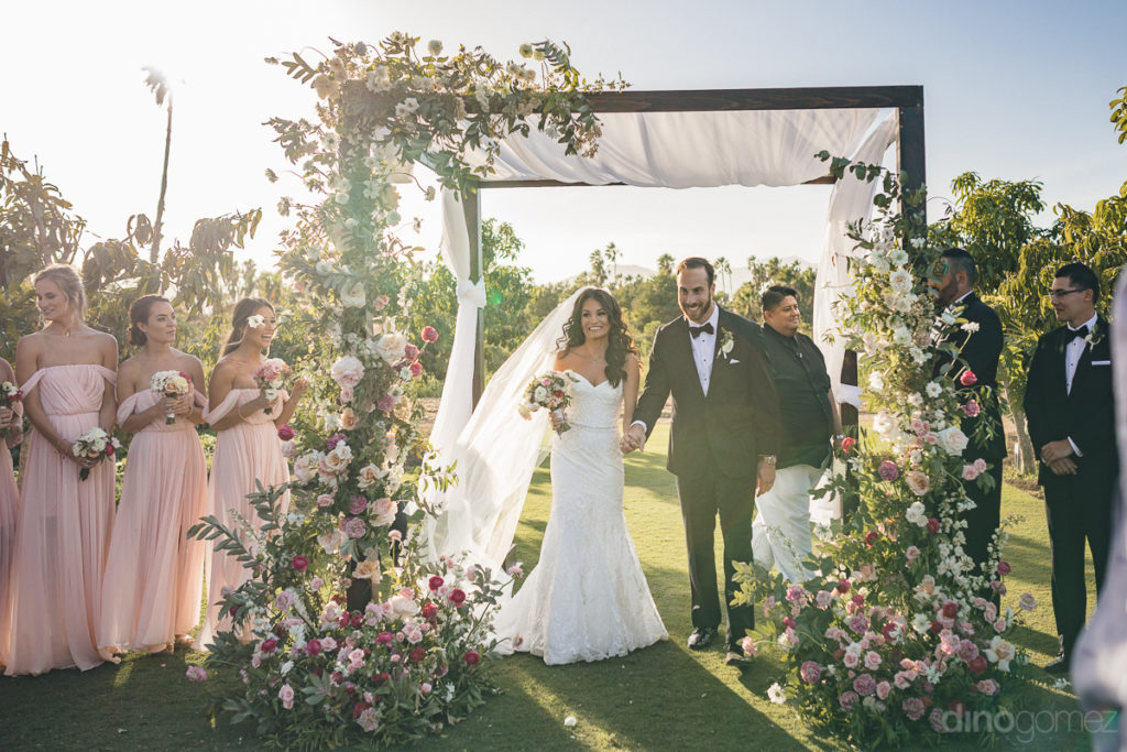 wedding of love at Flora Farms