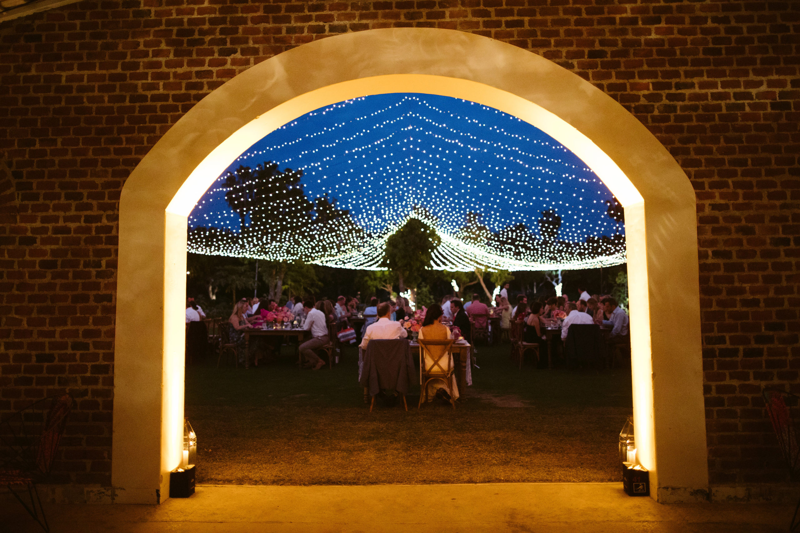 have your own starlit sky at a Mexican themed wedding