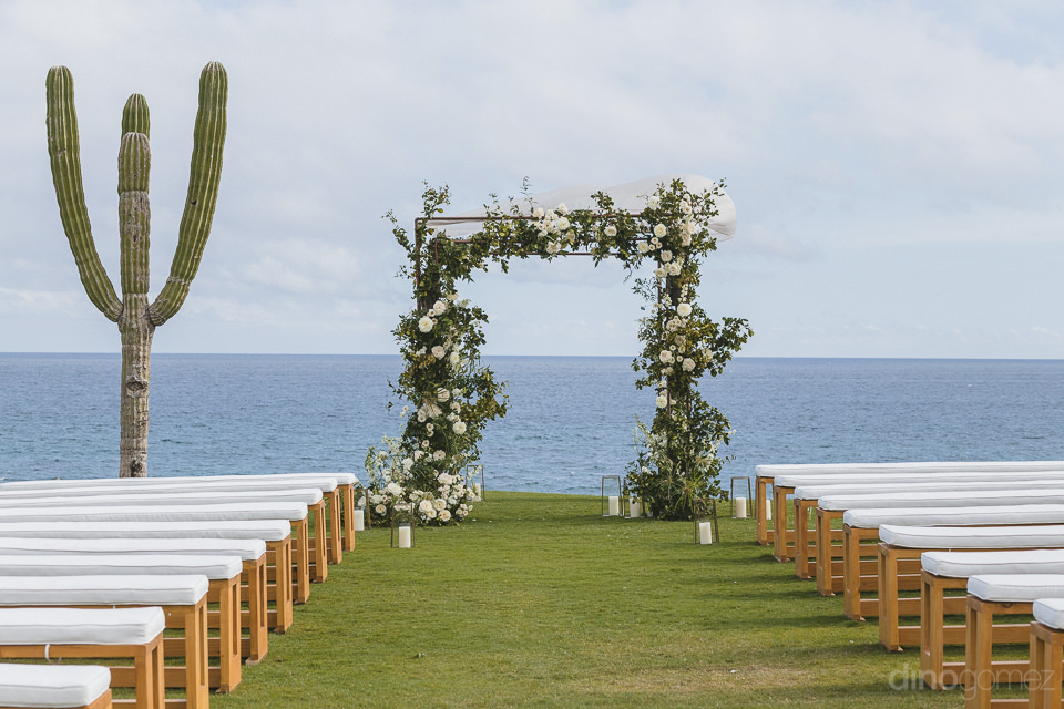 stunning Cabo del Sol wedding arbor