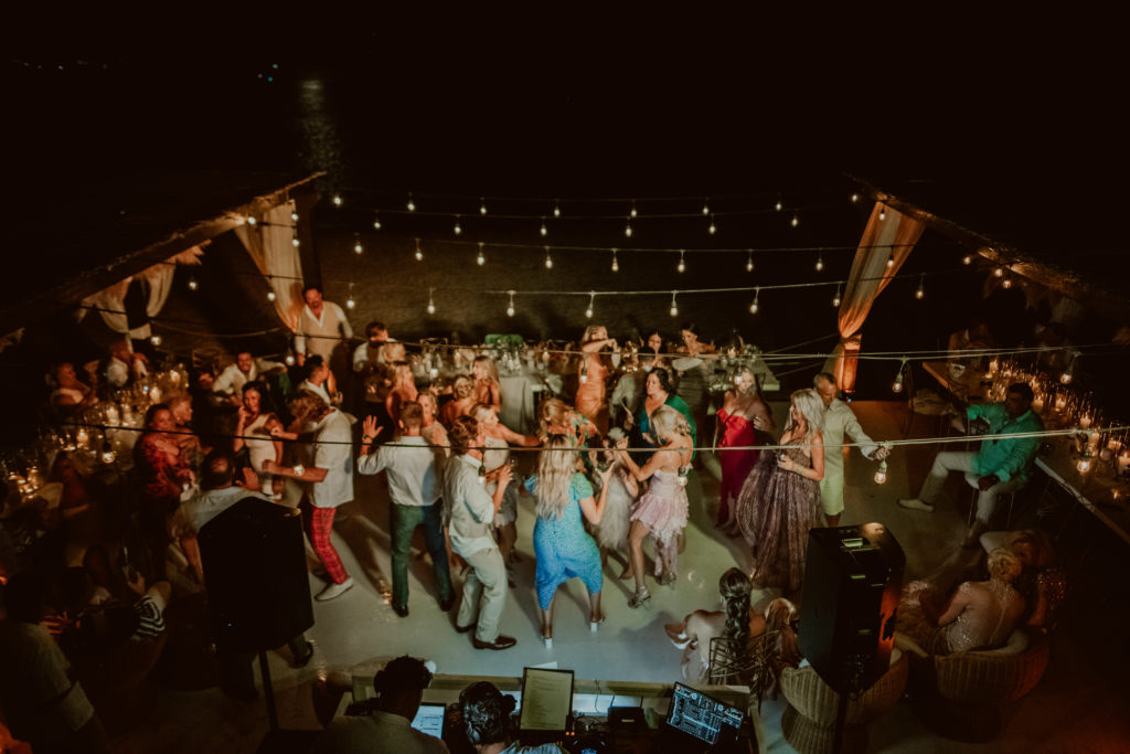 A wedding day timeline has to include some dancing!