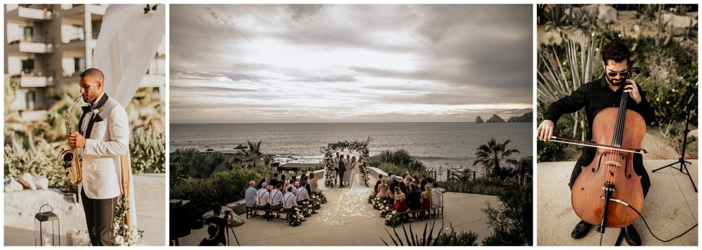 multiple wedding music options in Los Cabos